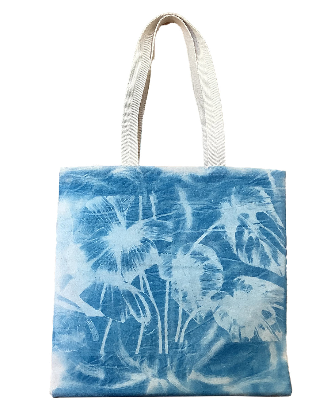 Tote con diseño de monstera